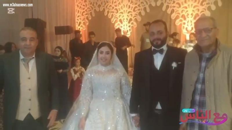 تهنئة مع الناس نيوز بمناسبة زفاف مجدى أبو سمرة